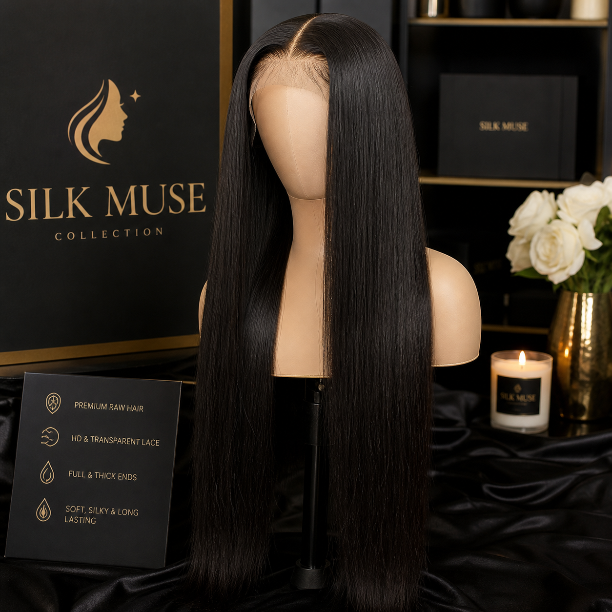 Silk Muse Wig | Straight 13x6